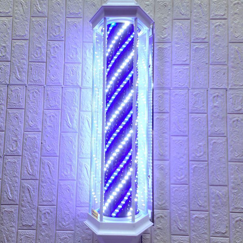 Letrero LED Giratorio de Poste de Barbería