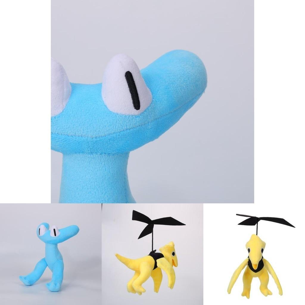 Rainbow Friends Chapter 2 Dinosaur Plush Toy Soft And Cuddly Short Plush Stuffed Animal By Jili