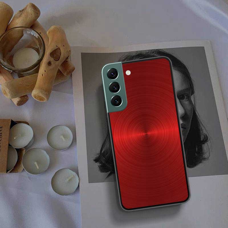 Brushed Metal Texture Steel Print Phone Case For Samsung Galaxy Note 20 Ultra 10 Lite 9 8 M12 M21 M30S M31 M32 M51 M52 S10 S9 S8