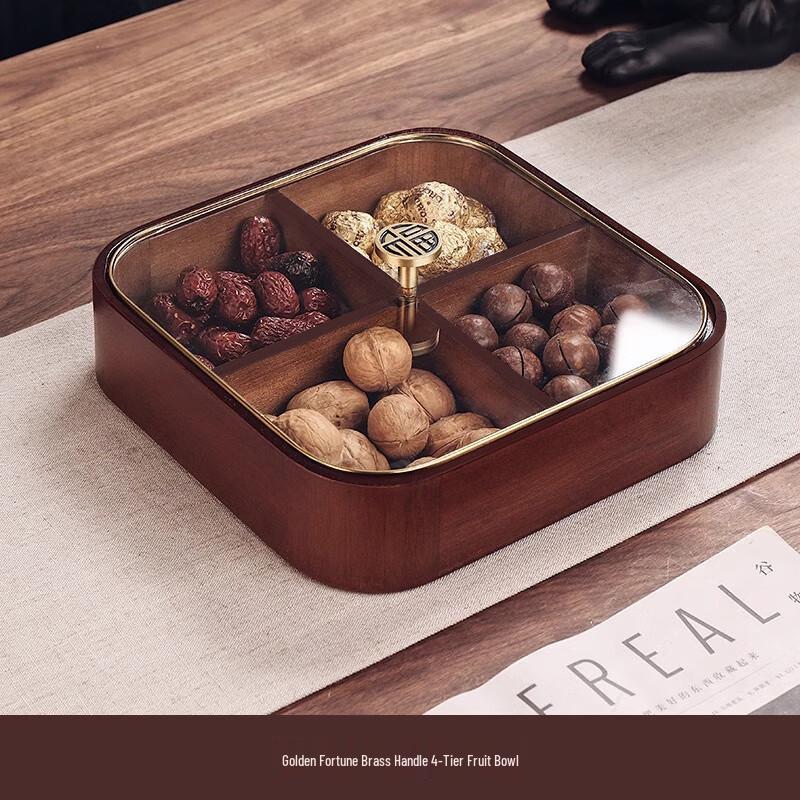 

Naijiang Solid Wood Snack & Fruit Tray