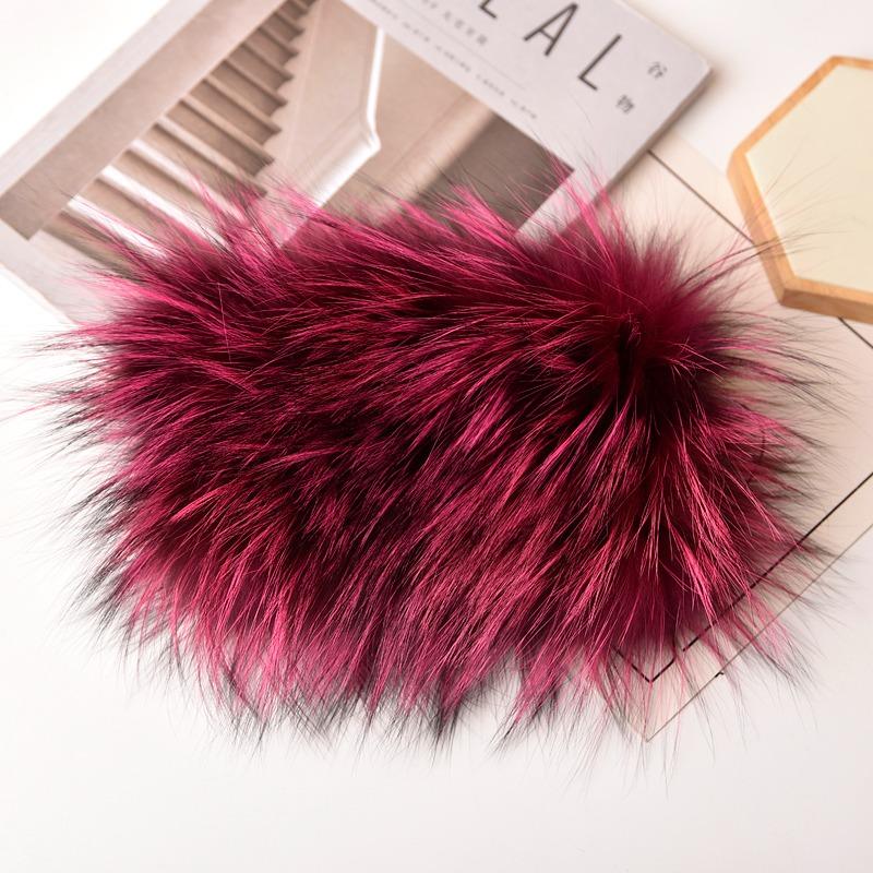Women’s Winter Warm Real Fox Fur Scarf Fur Headbands Fox Fur Scarves Luxury Neck Warmer Good Elastic Natural Fur Mufflers
