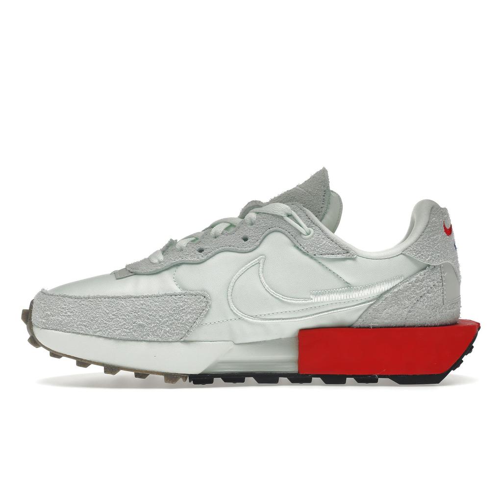 Nike Fontanka Waffle Barely Green University Red Damskie trampki DC3579-300