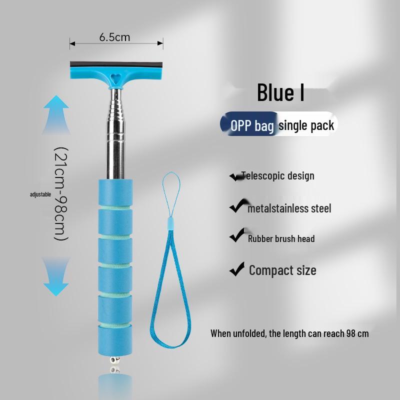 

Retractable Rearview Mirror & Window Cleaning Brush/Squeegee