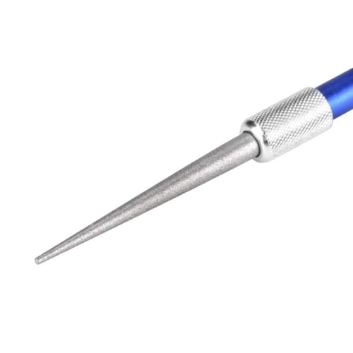 VGEBY1 Knife Sharpening Stick, Diamond Sharpener, Steel Rod, Whetstone for Knives, Home Kitchen Use