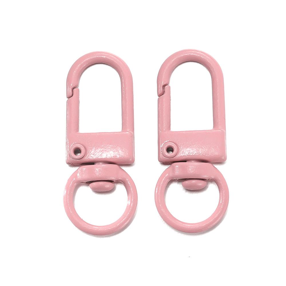 New Color Spray Paint Door Buckle Keychain: DIY Doll Pendant for Phone & Bag