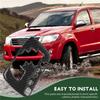 AA92-For Toyota Hilux 2015- Carbon Fiber Car Gear Shift Panel Cover Trim Car Styling Car Interior