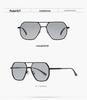 Aluminum-Magnesium Photochromic Polarized Sunglasses: Day/Night Dual-Use for Driving & Outdoors
