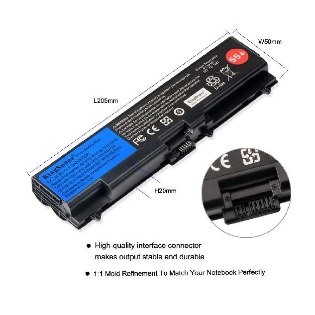 KingSener Laptop Battery For Lenovo ThinkPad T410 T510 T420 E40 E50 L410 L420 L510 L512 L520 SL410 SL510 W510 T520 W520