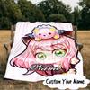 Custom Name Spy Fan Family Adventure Blanket  Ideal Bedding Blanket Perfect for Travel, Camping, Living Rooms, Offices, Sofas, Fan Christmas Gift