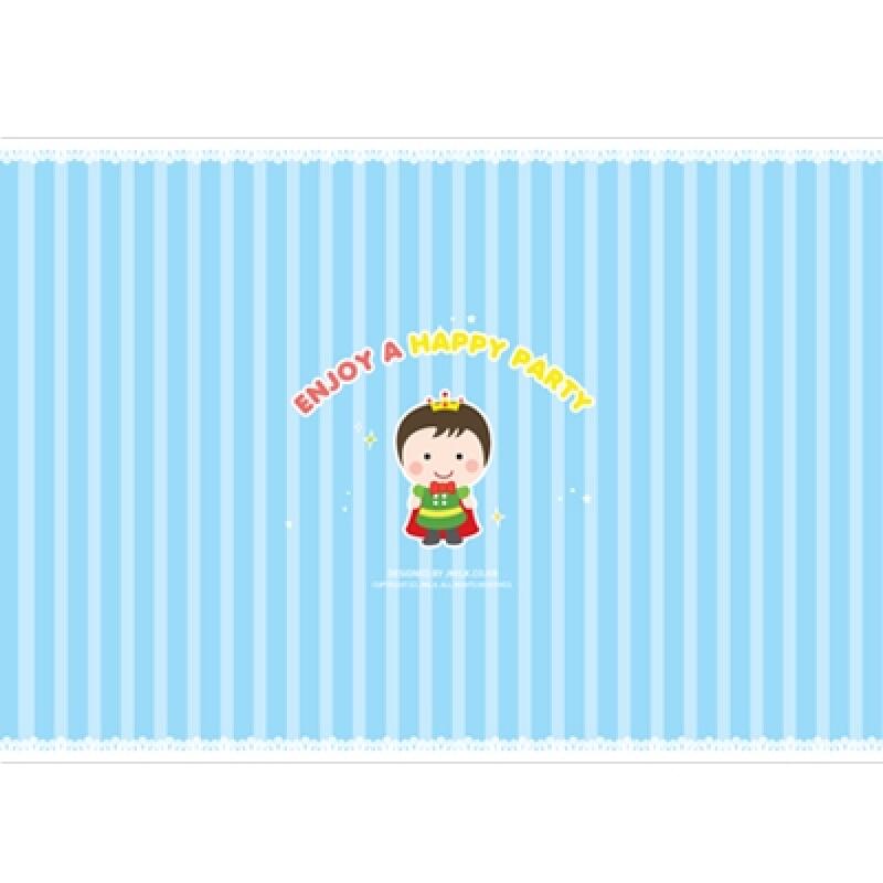 

Milknara Ribbon Prince Table Setting Paper + Conical Hat Design Set of 6