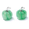 7-Piece Gemstone Mini Pumpkin Set - 20mm Chakra Healing Decor for Thanksgiving & Halloween