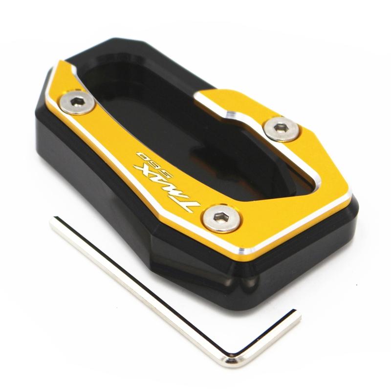 

Быстрая доставка для YAMAHA TMAX530 TMAX560 TMAX 530 TMAX 560 17-21 T-MAX 530 560, подставка, боковая подставка, удлинитель, увеличитель TMAX560 Gold