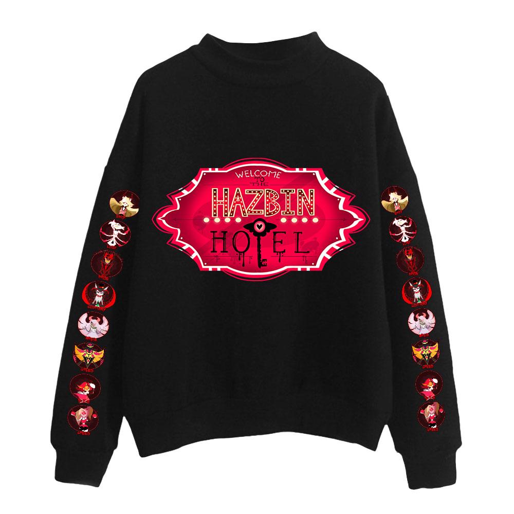 

НОВЫЕ 5 цветов, модные унисекс пуловеры для отеля Hazbin, толстовки с капюшоном, спортивная толстовка на открытом воздухе XS розовый