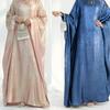 Loriya2025 Elegantes Patchwork Abaya Kleid LR778