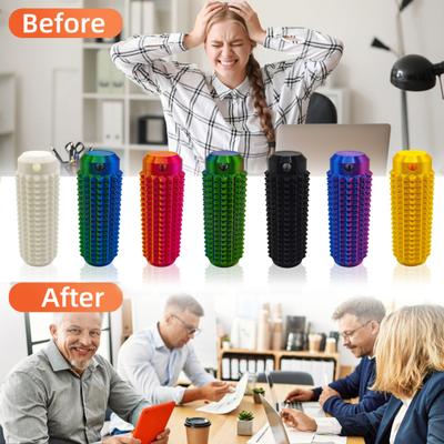 צעצוע פידג'ט קוצני נייד, צעצוע סנסורי, קוצ'יז קטנים דביקים, מחזיק מפתחות פידג'ט להקלה על מתחים, מיקוד והרגעה