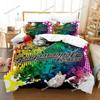 3D Printed Anime Danganronpa Bedding Set Boys Girls Twin Queen Size Duvet Cover Pillowcase Bed Kids Adult Home Textileextile741