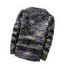 Neuer dicker warmer Pullover für Herbst und Winter, Slim Fit, Herrenpullover, mehrfarbiger Pullover, Strickpullover