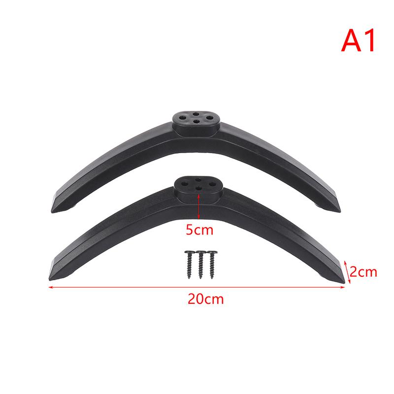 Base Bracket Stand Legs Tabletop For Tv Stand Legs 50 55 Inch Tv Stand With 4 Screws Tv Substitute Pedestal Feet Black