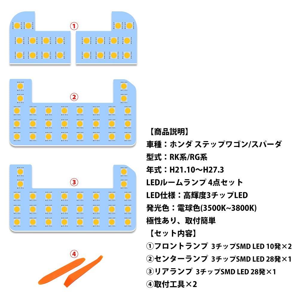 OPPLIGHT STEPWGN LED Room Lamp, STEPWGN RK1 / RK2 / RK5 / RK6 Series