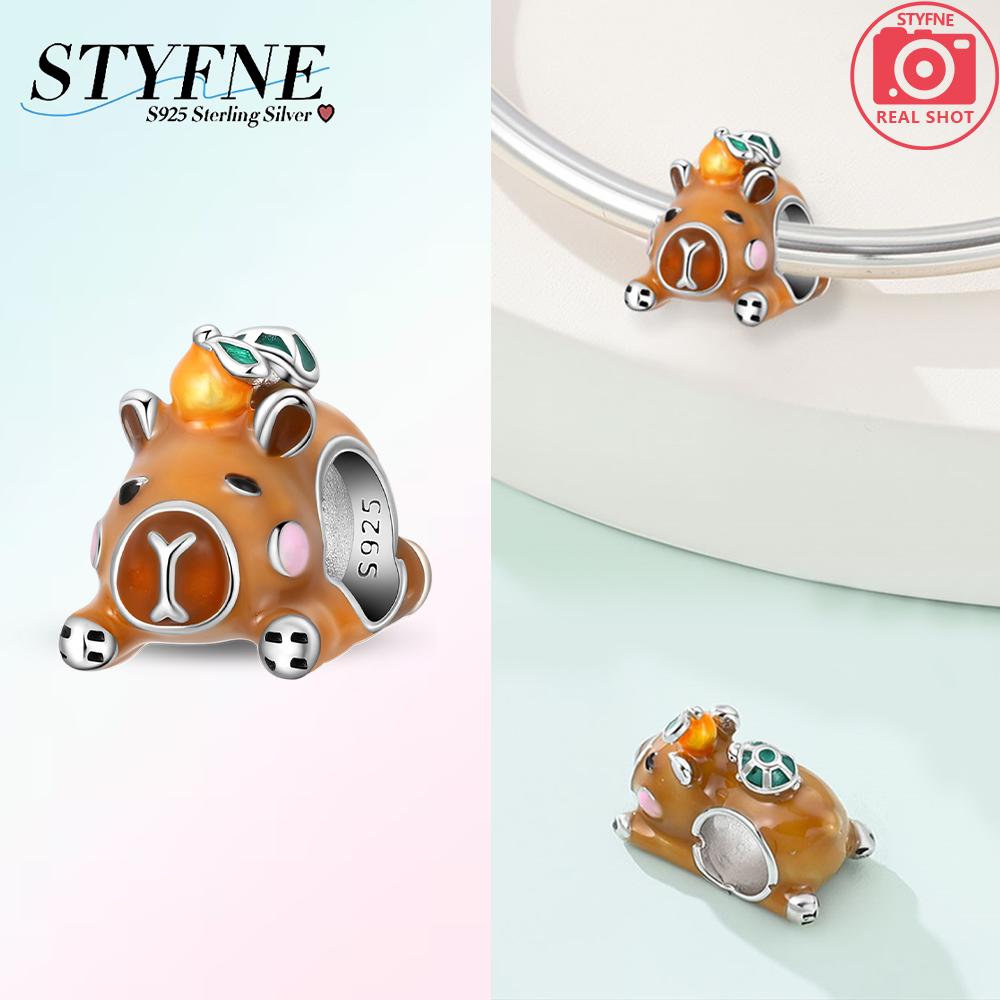 Charm Bead Charms Plata Originales Kitten Sausage Dog Bead Charms for Charm Bead Charms copper Bracelets Bead Charms Jewellery Making Womens Gift
