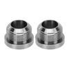 2 stk Mannlig Sveisepunkt AN16 Rustfritt Stål Sveisbar Fittings for Drivstoff Olje Kjølevæske Væske Turbo Drenering Oppsamlingsbeholder