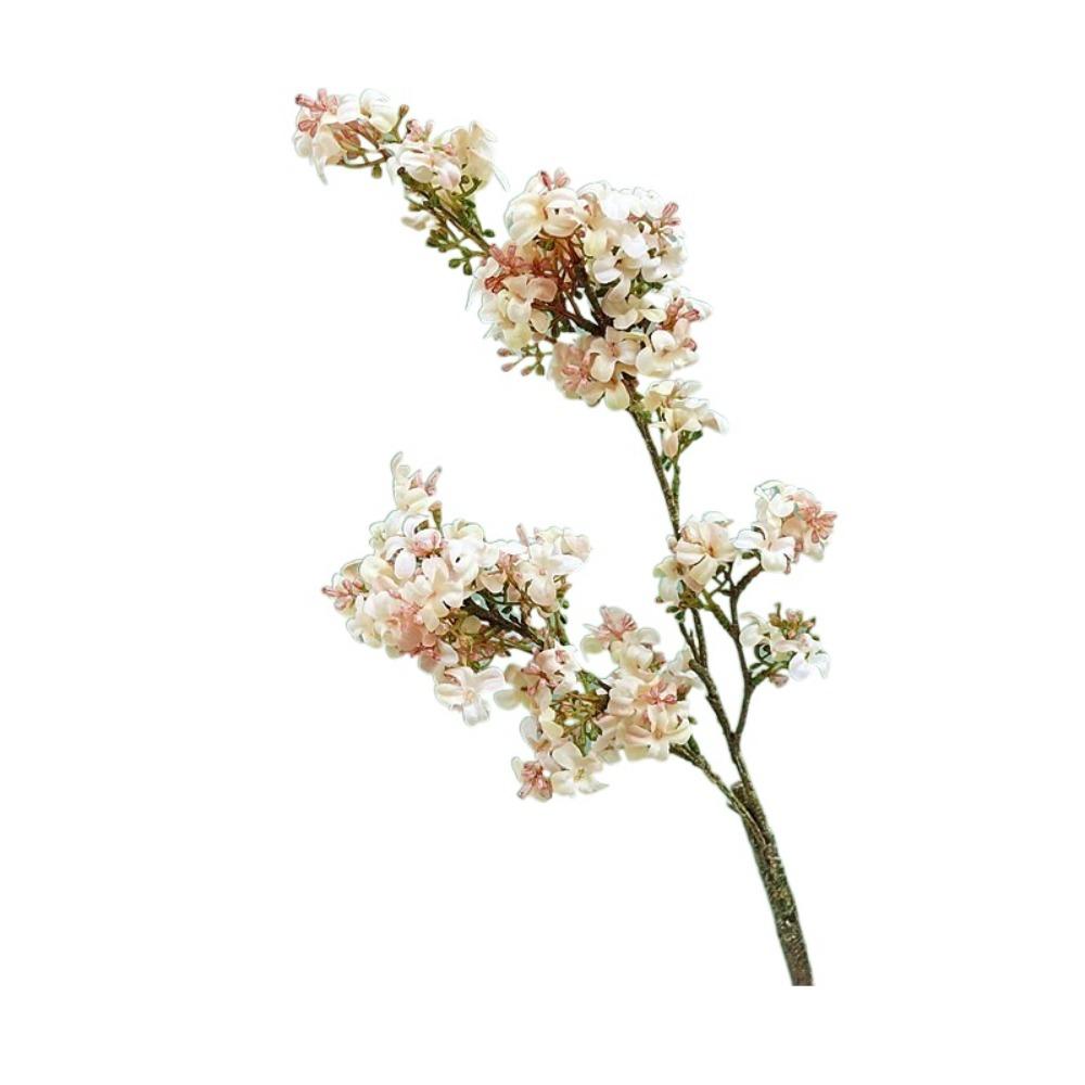 Luxury Artificial Thyme Flower Retro Fake Flower Thyme Flower Branch  Fall Decorations