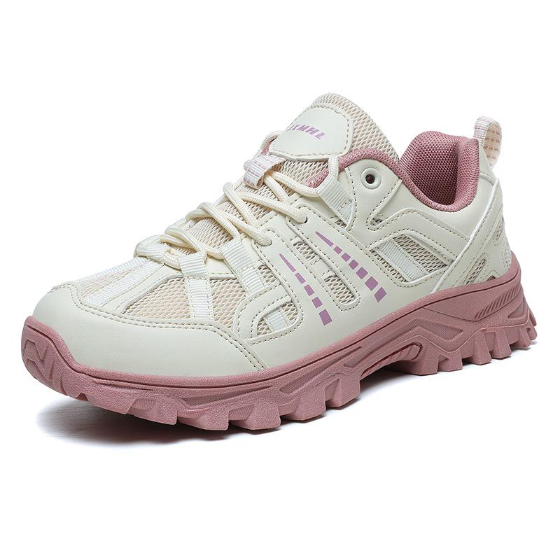 Popular outdoor mountaineering sneakers mesh breathable non-slip wild mountaineering shoes new outdoor sneakers