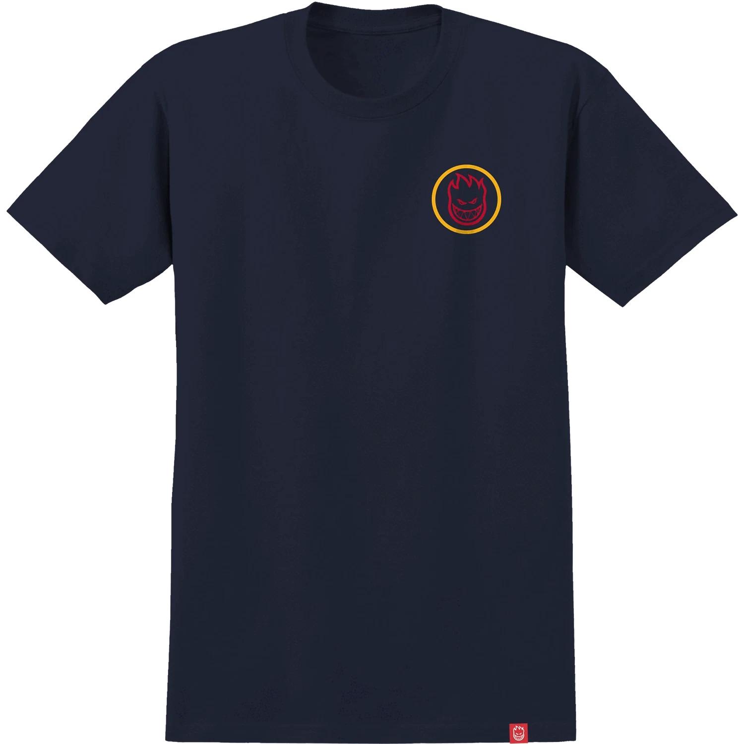 

Spitfire Wheels Shirt Classic Swirl Overlay Navy 2XL