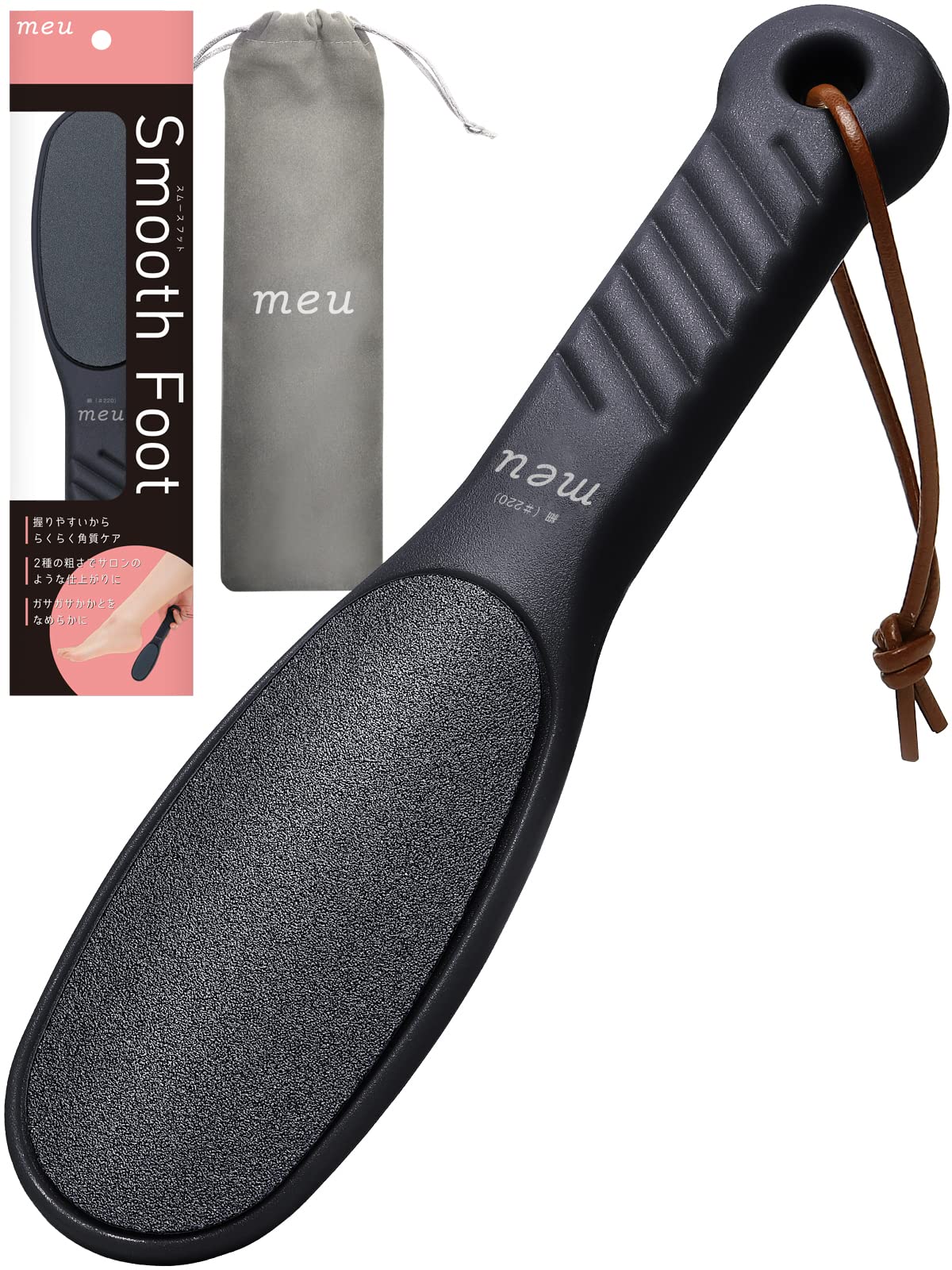 

мой Heel Care Пемза для удаления мозолей Гладкая пилка для пяток [Для пяток салонной гладкости] 120/220