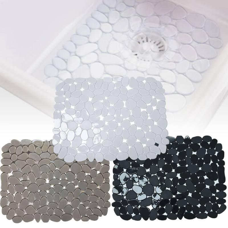 Beskyttelse Vask Kjøkkenmatte Småsteinform Avrenningsmatte 30x40cm Pvc Ikke Verktøy Sklisikker