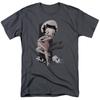 Betty Boop - Out Of Control - Adult Unisex Short Sleeve T-Shirt - Gray