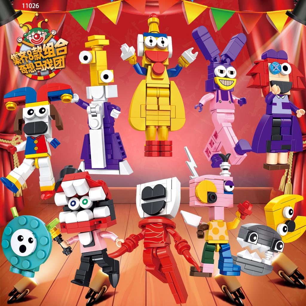 Bausteine, humanoide Puppen, Spielzeug, digitale Actionfiguren, Bauspielzeug, Raupe, Kinderspielzeug