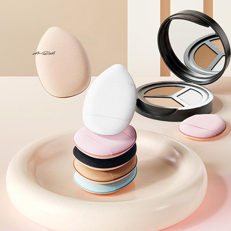 5Pcs Mini Air Cushion Foundation Puff - Small Powder Sponge Face Concealer BB Cream Cosmetic Applicator Makeup Tool