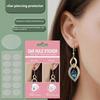 60/120Pcs Invisible Earrings Stabilizers Ear Holes Protective Waterproof Patches Earrings Support Patches For Earrings