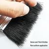 Shenglianxing Wood Handle Black Bristle Utility Brush Set (10-Pack)