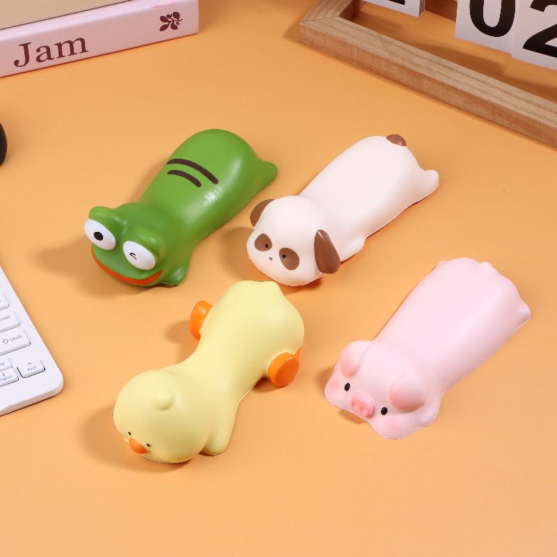 Cartoon Animal Wrist Support Pad Soft Ergonomic Mouse Rest Relieve Pain for Office School Gaming