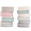 YUBBAEX Volume 10 Retro Masking Tape Set Vintage Aesthetics Washi Art DIY Craft Bullet Journal Supplies Planner Scrapbook Card Gift Wrapping