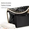 22-Bag Satin Storage & Cosmetic Bag with Fragrance - Inner Bag Support & Lining