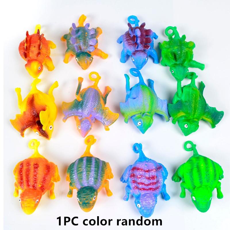 

Kids Playful Blowing Animals Inflate Dinosaur Vent Balls Antistress Hand Balloon Fidgeting Party Sports Games Toys For Kids Present OneSize