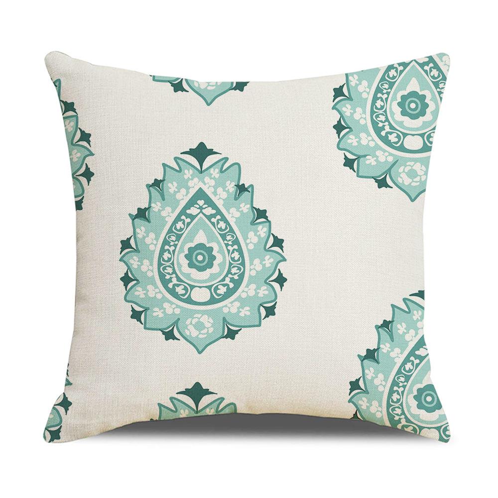 Nuova Copricuscino Decorativo Nordic Moderno Semplice in Lino Copricuscino per Divano con Motivo Geometrico