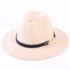 Popular European and American High-end Wool Top Hat, Men's and Women's Fashion Versatile Elegant Top Hat Jazz Hat