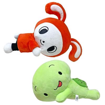 Maizen Sisters Huge Stuffed Relaxing Set of Stuffed Maizen Animal, Pose, 2, Approx. 21cm, Zenichi, Mikey, Animal,