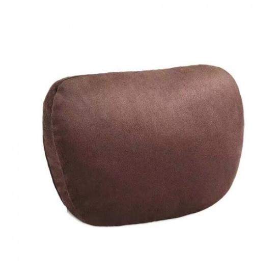 2pcs Coffee Color Soft Seat Headrest Pillow Neck Pillows Universeal For Benz C E