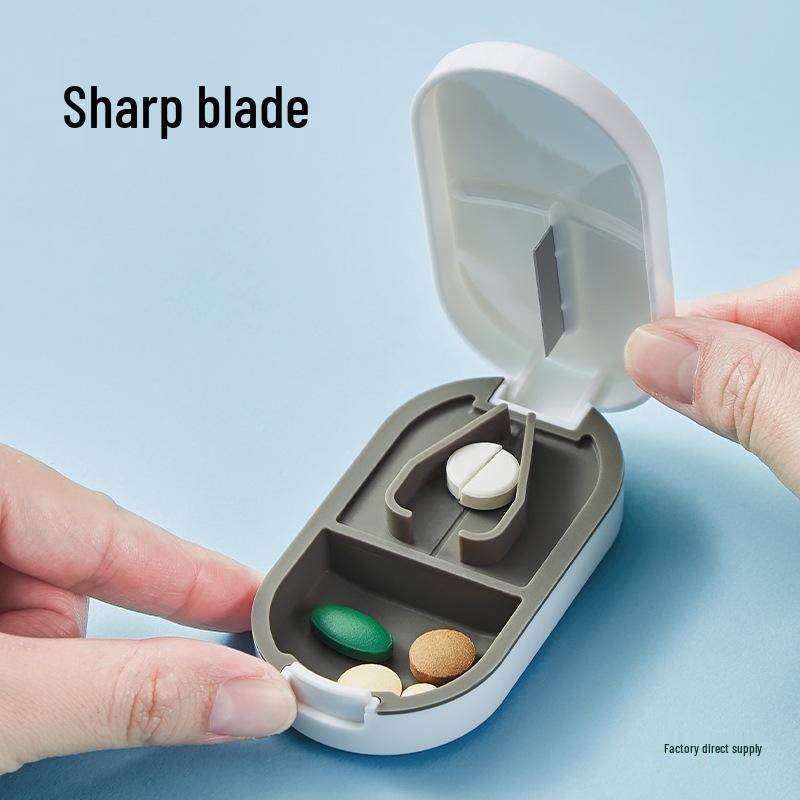 Portable 304 Stainless Steel Pill Cutter and Divider