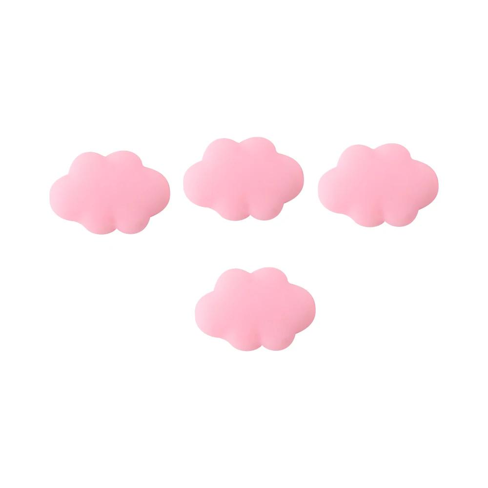 4pcs Refrigerator Magnets Cartoon Cute Cloud Fridge Magnet Sticker Message Home Decoration