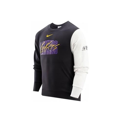 Nike large letter logo printed sports American-style men s sweatshirt in black XL чёрный