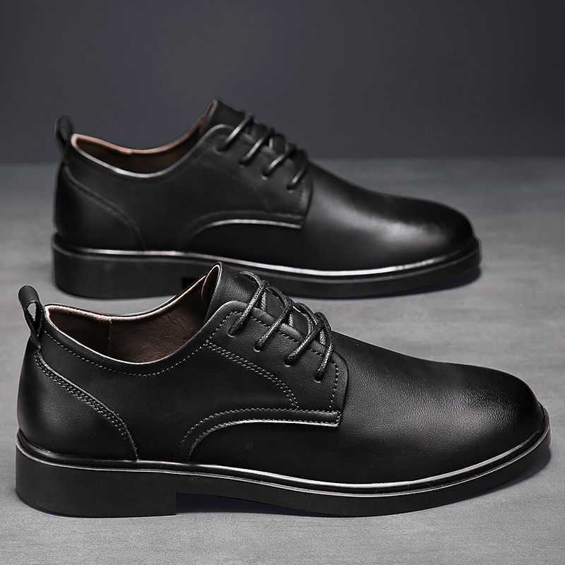 

Повседневная кожаная обувь мужская увеличивающая рост ретро британская увеличивающая рост деловая летняя новая дышащая офисная низкая верхняя часть Мартин мужская обувь 44