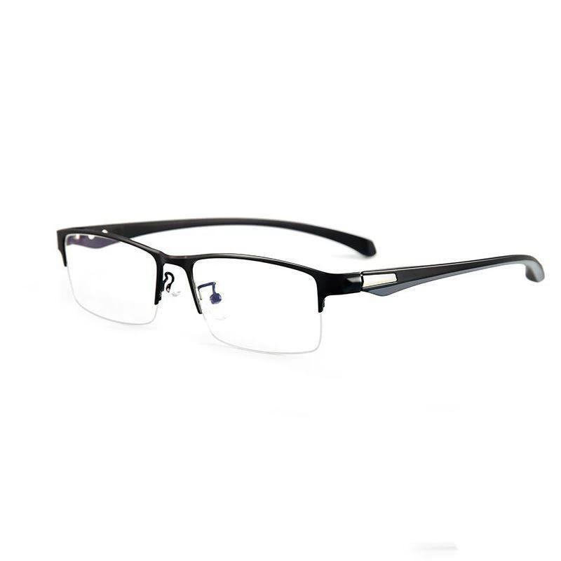 

Men and Women Black Color Reading Eyeglasses Half FrameCompact Design Magnifying Presbyopic Hyperopic Eyeglasses Square Ideal Choice for Gifts 4