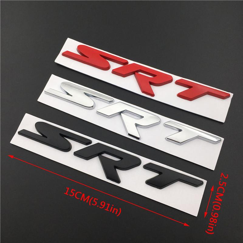 Auto Decal Accesorii pentru Do1dge SRT Autocolant Durango Ram 1500 Charger Viper Challenger Calibru Emblema Emblema Decorare