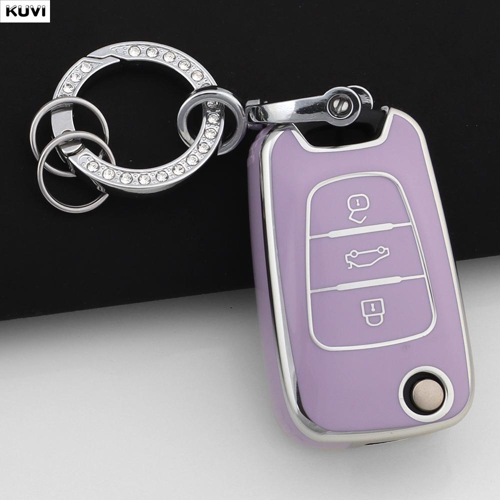 Fit For Hyundai I20 I30 Ix20 Ix25 Ix35 Elantra Accent Tpu Auto Key Fob Cover Case Fit For Kia Sportage Rio 3 Soul Optima Ceed Pro K5 K2 Pride